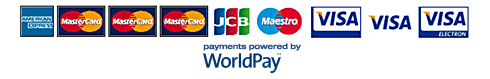 Credit Cards accepted by WorldPay